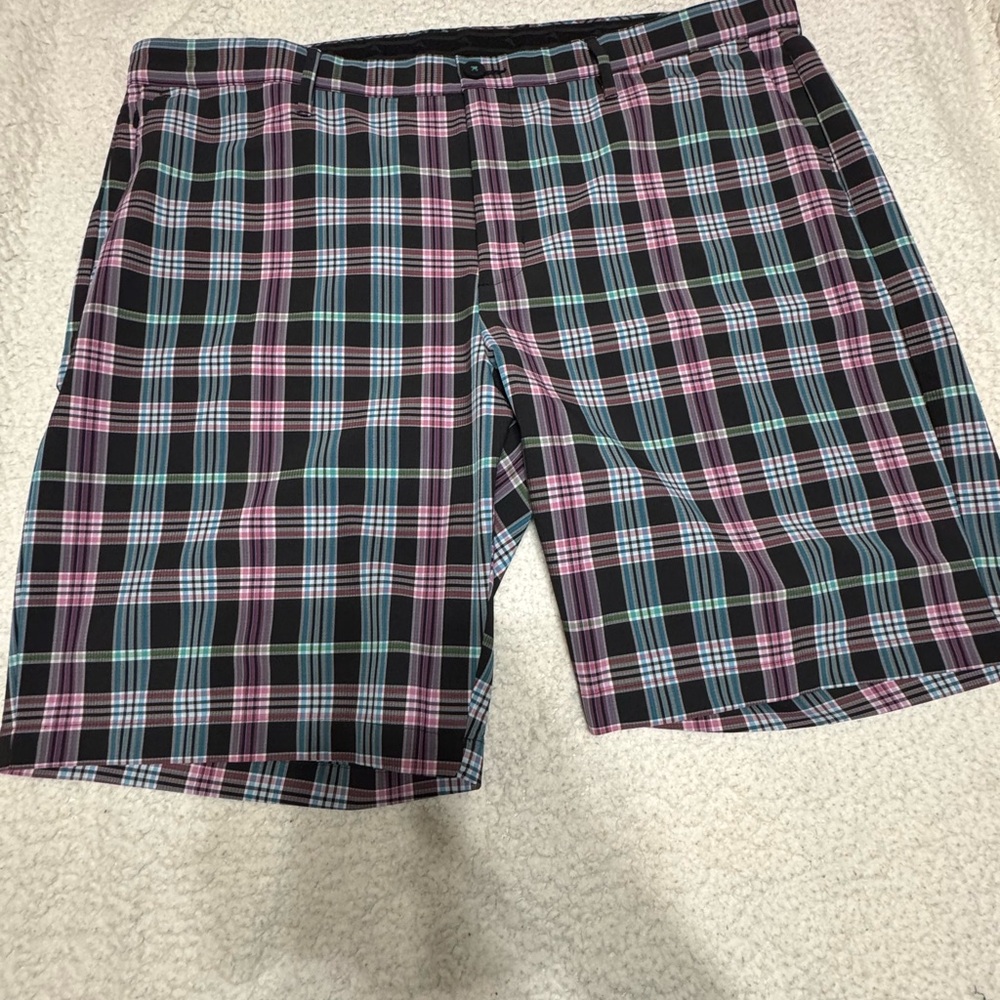 Tommy Bahama Multicolor Plaid Hybrid Shorts